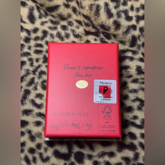 NIB Piper K Cherry Colorful Rhinestone Drop Dangle Earrings-Lightweight - Picture 6 of 6